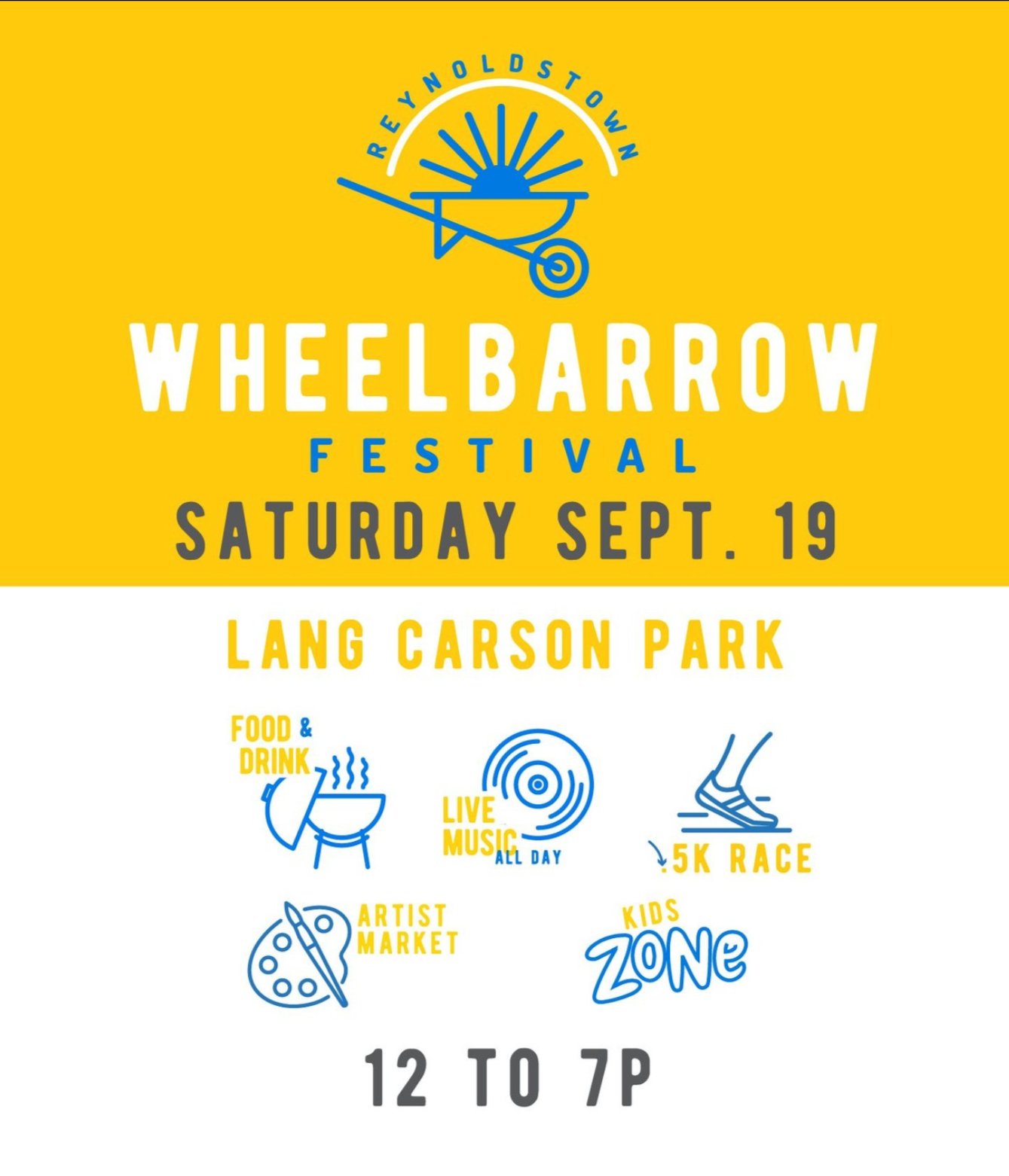 Poster for Wheelbarrow Festival