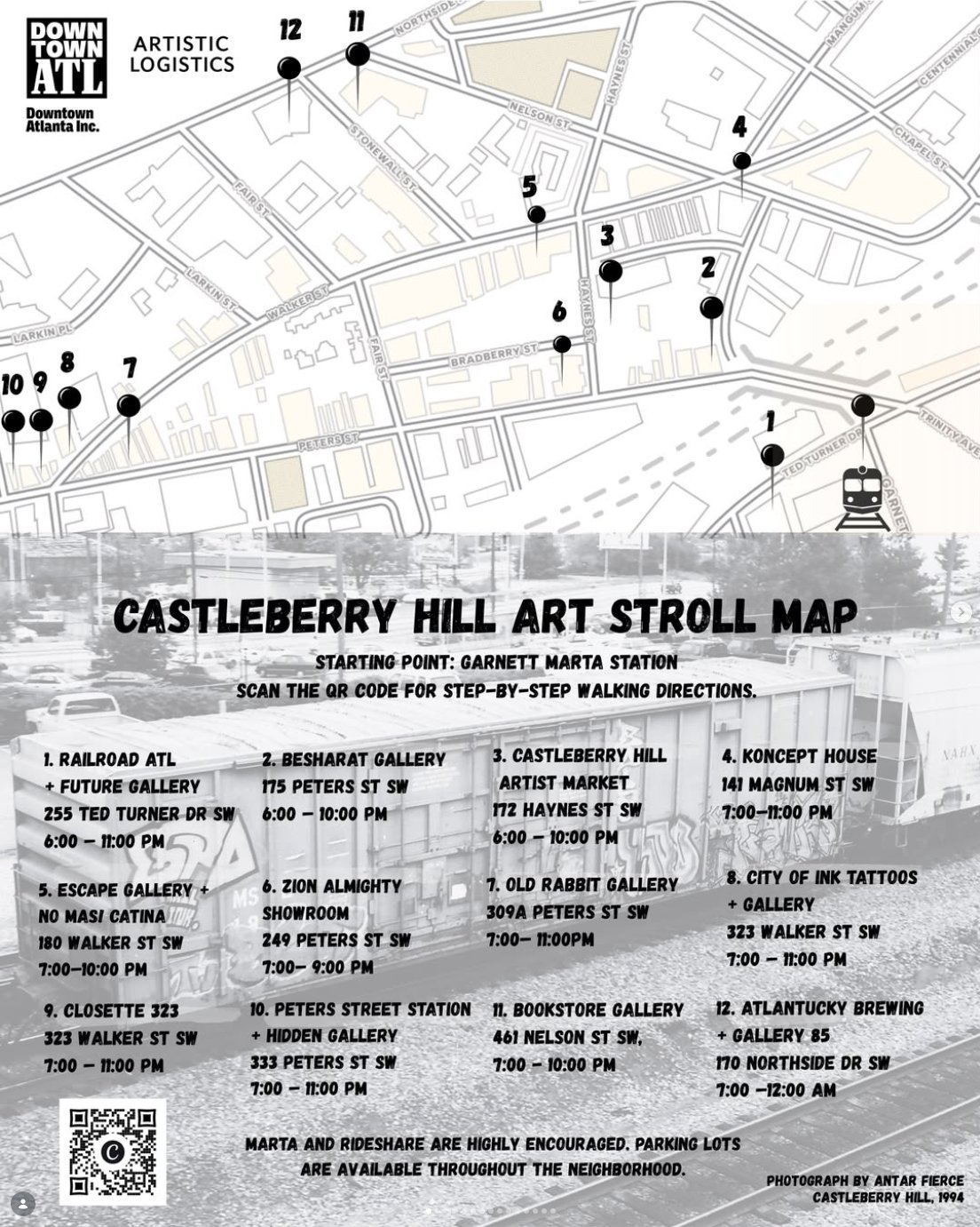 Poster for Castleberry Hill Art Stroll