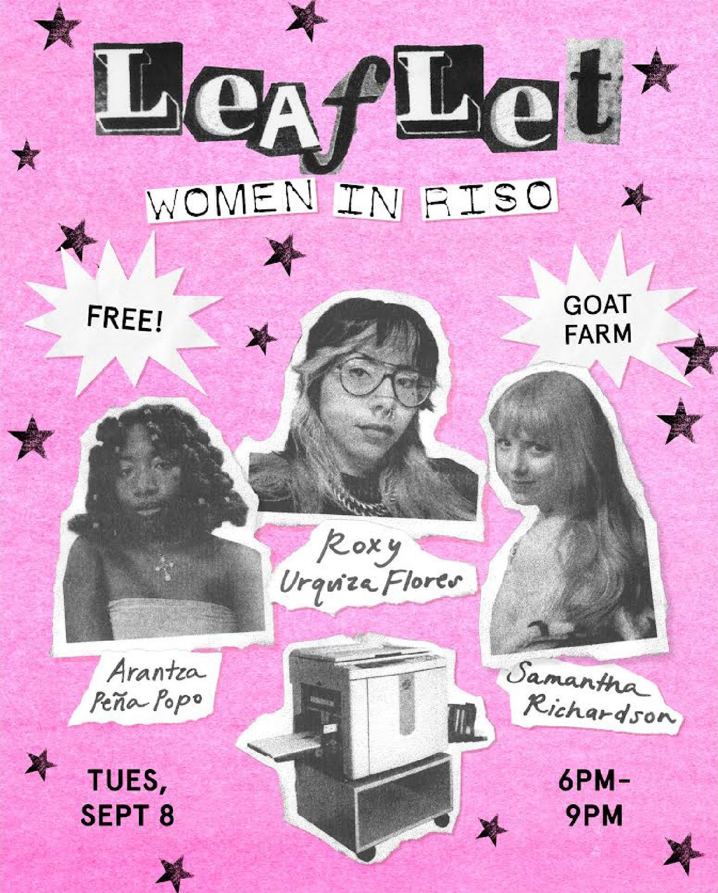 Poster for Leaflet: Women in RISO